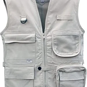 Foxfire Kid's Cargo Explorer Vest for Outdoor, Adventure, Safari and Travel Wear with Pockets, Cotton