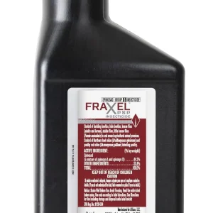 Fraxel PSP Insecticide for Poultry - 8-Ounce Concentrate - (Compare to Elector PSP) - Kill Mites, Lice, Flies, Beetles in & Around Chicken Coops & Other Livestock Areas - by Atticus
