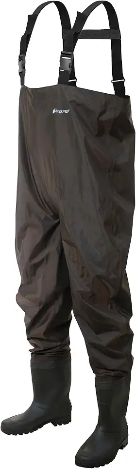 FROGG TOGGS Men's Rana II PVC Waterproof Fishing Bootfoot Chest Wader for Fishing
