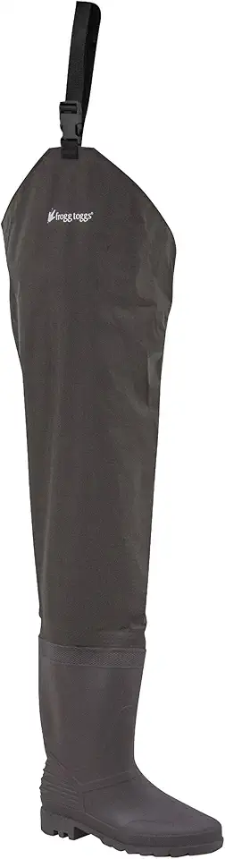 FROGG TOGGS Rana II Waterproof PVC Fishing Bootfoot Hip Wader for Fishing