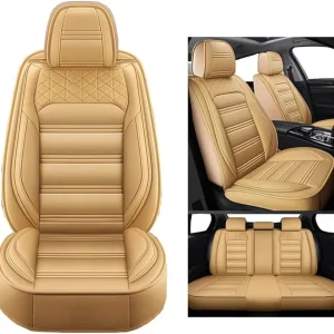 Full Coverage Car Seat Cover Compatible For Bentley Mulsanne Flying Spur Arnage Falcon Azure Mulliner Car Accessories(Yellow)