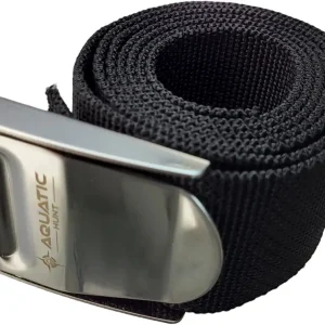 Fully Adjustable 60" (1.52M) Nylon Dive Weight Belt with 304 Stainless Steel Buckle