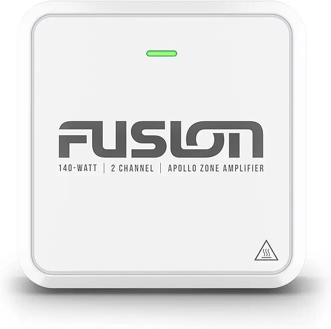 Fusion Apollo Marine Zone Amplifier, 140-watt 2 Channel, A Garmin Brand
