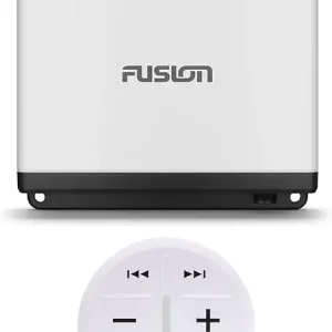 Fusion MS-WB675 Marine Hideaway Stereo with Digital Signal Processing (DSP) with ARX70W Wireless Remote, White