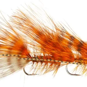 Galloup's Barred Mini Dungeon Trout Streamer Fly - 3 Pack