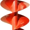 GardenTrax Double Spiral Earth Auger Spiral Drill Bit 10� x 36�, Post Hole Digger with 7/8" Drive Drill