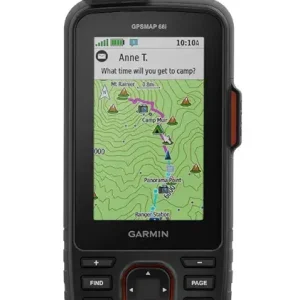 Garmin GPSMAP 66i, GPS Handheld and Satellite Communicator, Featuring TopoActive mapping and inReach Technology (Renewed)