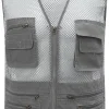 Gihuo Men's Utility Vest Fishing Safari Vest Summer Travel Vest with Pockets
