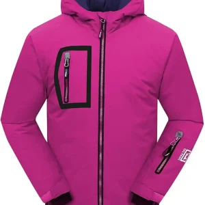Girls' Sportswear Waterproof Windproof Snowboard Ski Jacket