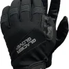 Glacier Glove Unisex Guide Water-Resistant Lightweight Breathable Flexible Adjustable Durable Genuine Leather Palm Hunting Shooting Fishing Safety Glove