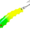 Glow-in-The-Dark Helgy Ice Fishing Jig/Spoon with Treble Hook. Jigging Lure for Crappie, Perch, Panfish, Trout and Bass. IH100 Glow - 1/4 oz. 1-1/2"