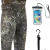 Gonex Chest Waders for Men Waterproof 4.5mm Neoprene Hunting Fishing Waders with 800G Insulated Boots Camo, Size 11