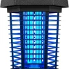 GOOTOP Bug Zapper Outdoor, Mosquito Zapper, Electric Fly Zapper, Mosquito Killer, Fly Traps, 3 Prong Plug, Flying Insects Zapper Indoor Outdoor 90-130V, 4200V, ABS Plastic Outer (Black)