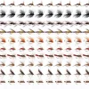 Goture Fly Fishing Flies Kit,25pcs/30pcs/100pcs Fly Fishing Lures,Dry Flies Wet Flies Streamers Nymphs Flies, Fly Fishing Assortment Kit for Bass Trout Salmon Fishing