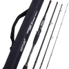Goture Travel Fishing Rods, 4 Piece Fishing Pole with Case/Bag, Casting/Spinning Rod,Ultralight Fishing Baitcasting Rod 7ft for Saltwater Trout, Bass, Walleye, Pike