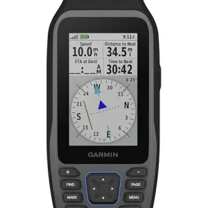 GPSMAP 79sc, Marine GPS Handheld Preloaded With BlueChart g3 Coastal Charts, Rugged Design and Floats in Water
