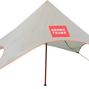 Grand Trunk Portable ShadeCaster Beach Tent and Sun Shade, Wind Proof & Portable 7 x 7ft, Packable only 4 lbs