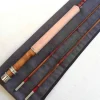 GUFIKY Fine-Crafted Handmade Bamboo Fly Rod 7ft,4wt,2 Pieces Medium Fast Fishing Rods with a Free Spare Tip