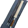 GUFIKY Fine-Crafted Handmade Bamboo Fly Rods 7ft,4wt,2 Pieces Medium Fast Fishing Rod with a Free Spare Tip