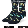 HAPPYPOP Funny Gifts For Men Women - Fishing Golf Lawyer Republican Optometry Gifts, Fishing Golfing Socks
