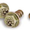 Hardbite Wading Boot Studs, Hex Head Sharp Point Screws - 20-Pack