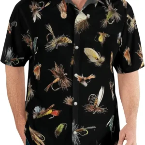 Hawaiian Shirt for Men - Funny Tropical Button-Downs, Perfect for Funky Summer Beach Aloha and Birthday Gifts