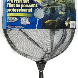 Heavy-Duty Pro Pond and Fish Net, Extendable Reach Handle Up to 63 inches, Round | 98561