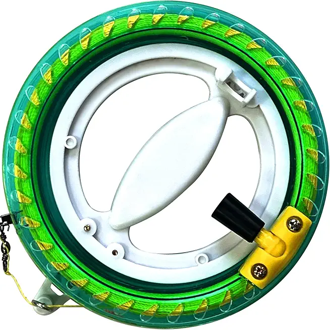 HENGDA KITE Professional Outdoor Kite Line Winder Winding Reel Grip Wheel with Flying Line String Flying Tools with Lock,Kite String Spool