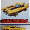Hot Wheels '71 Mustang Mach 1, [yellow] Flying Custom