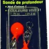 HT Enterprise DFB-2D 3/4 Oz. Depthfinder Vinyl Coated 2/Pk Orange