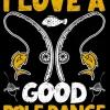 I Love A Good Pole Dance Funny Bass Fly Fishing Fishermen: Boat Accessories Fisherman Gifts Fishing | Dot Grid Journal, Notebook or Organizer | Notes, ... book, Scheduler, Task Checklist | 6x9 Inches