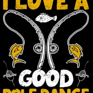 I Love A Good Pole Dance Funny Bass Fly Fishing Fishermen: Boat Accessories Fisherman Gifts Fishing | Dot Grid Journal, Notebook or Organizer | Notes, ... book, Scheduler, Task Checklist | 6x9 Inches