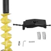 Ice Auger for Fishing Electric Nylon Corless with Positioning Drill with Protective Devices for Enthusiasts