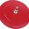 Ice Fishing Auger Stopper with Drill Bit Adapter (9"disc, fits up to 8" auger blades) for Cordless 20volt Lithium Battery Drills - Prevent Auger Blade from Slipping Beneath The Ice.