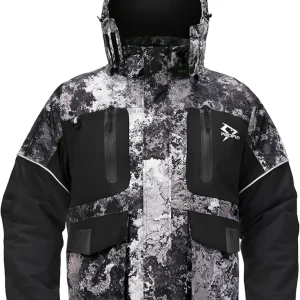 Ice Fishing Jacket, Floating Waterproof Ice Fishing Coat, Insulated Jacket for Cold Weather Conditions