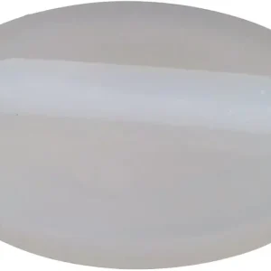 ICON 12480 Spin Fitting, Patch, 1.4" Pilot 1.9" OD, White