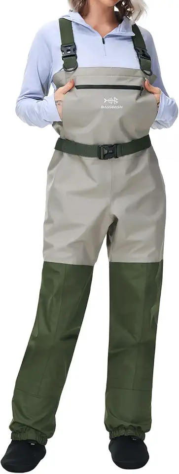 IMMERSE Women�s Breathable Stocking Foot Fishing Waders Waterproof Lightweight Chest Wader