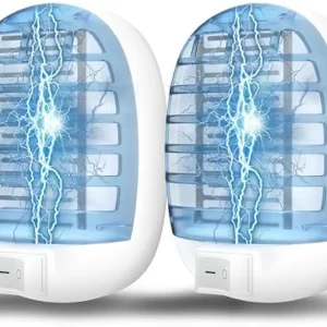 Indoor Bug Zappers, Fly Traps for Indoors, Insect Traps for Home Mosquito Killer for Kids & Pets, Home, Kitchen, Bedroom, Baby Room, Office (2 Packs)