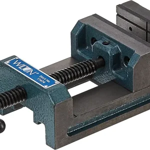 Industrial Drill Press Vise, 4" Jaw Width, 4" Jaw Opening, 1-1/2" Jaw Depth (Model D144)