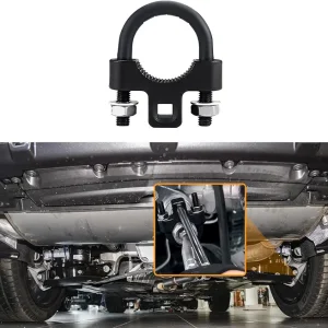 Inner Tie Rod Removal Tool, 3/8" Universal Low Profile Tool, Auto Tools Inner Tie Rod U-Wrench Repair Mechanic Tools, Universal Car Accessories for Inner Tie Rod Removal and Installation