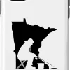 iPhone 11 Ice Fishing Graphic Fishing Rod Ice Fisher Ice Fishing Fish Case