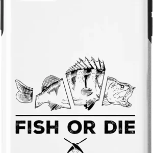 iPhone 11 Pro Max Fish Or Die Carp Pike Ice Fishing Fishing Rod Ice Fisher Case