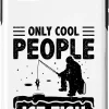 iPhone 11 Pro Max Only Cool People Ice Fish Fishing Rod Ice Fisher Carp Pike Case