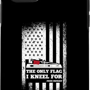iPhone 11 Pro The Only Flag I Kneel For Ice Fishing Ice Fisher Fish Rod Case