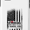 iPhone 11 The Only Flag I Kneel For Ice Fishing Ice Fisher Fish Rod Case
