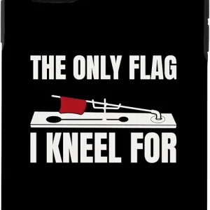 iPhone 11 The Only Flag I Kneel For Ice Fishing Ice Fisher Fish Rod Case