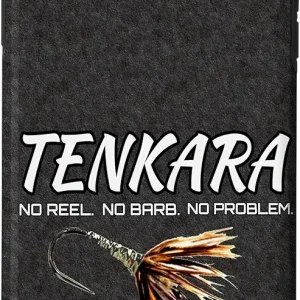 iPhone XS Max Black Fly Tenkara Fly Fishing Phone Case Cover Kebari Flies Case