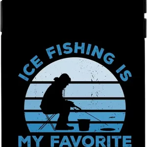 iPhone X/XS Ice Fishing Is My Favorite Season Ice Fisher Fishing Rod Case