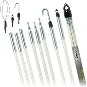 Jameson 7-8-IK Fiberglass Glow Rod Kit, 35'