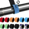 Jeffdad 12 Pcs Fishing Rod Straps, Fishing Rod Ties, Fishing Belt Fishing Rod Holder Strap, Elastic Fishing Tackle Ties Casting Rod Bands